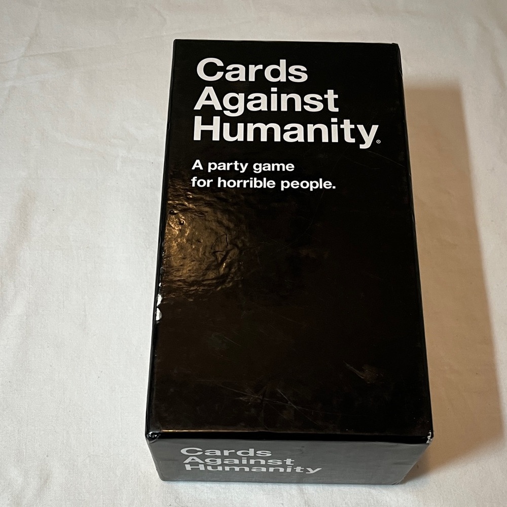 Cards against humanity- white cards only